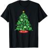 imageMarvel SpiderMan Christmas Tree Holiday TShirtBlack