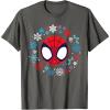 imageMarvel Spidey and His Amazing Friends Christmas Wreath TShirtAsphalt Grey
