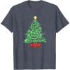 imageMarvel XMen Mutant Christmas Tree TShirtHeather Blue