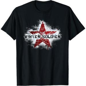 imageMarvel Captain America The Winter Soldier TShirtBlack