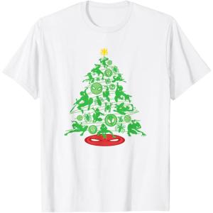 imageMarvel SpiderMan Christmas Tree Holiday TShirtWhite