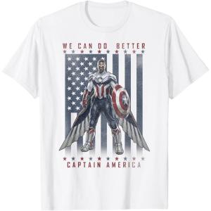 imageMarvel The Falcon And The Winter Soldier We Can Do Better TShirtWhite