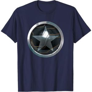 imageMarvel The Falcon and the Winter Soldier Bucky Barnes Icon TShirtNavy Blue