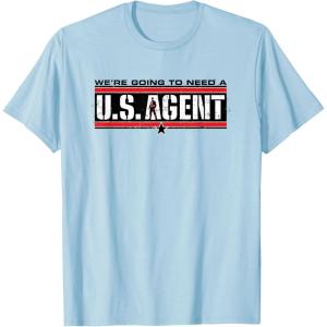 imageMarvel The Falcon and the Winter Soldier US Agent TShirtBaby Blue