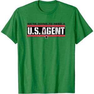 imageMarvel The Falcon and the Winter Soldier US Agent TShirtKelly Green