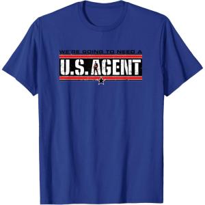 imageMarvel The Falcon and the Winter Soldier US Agent TShirtRoyal Blue
