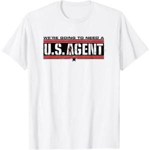 imageMarvel The Falcon and the Winter Soldier US Agent TShirtWhite