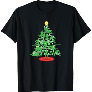 imageMarvel XMen Mutant Christmas Tree TShirtBlack