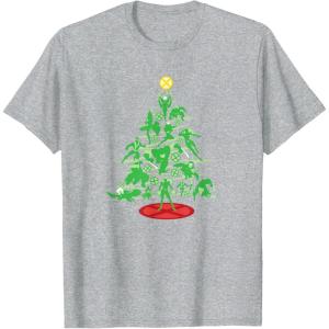 imageMarvel XMen Mutant Christmas Tree TShirtHeather Grey
