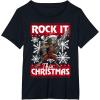 imageMarvel Guardians Of The Galaxy Rocket Rock It This Christmas TShirtBlack