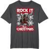 imageMarvel Guardians Of The Galaxy Rocket Rock It This Christmas TShirtDark Heather Grey