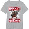 imageMarvel Guardians Of The Galaxy Rocket Rock It This Christmas TShirtHeather Grey