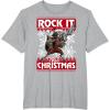 imageMarvel Guardians Of The Galaxy Rocket Rock It This Christmas TShirtHeather Grey