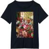imageMarvel Gwenpool ampamp Deadpool Family Christmas Holiday TShirtBlack