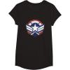 imageThe Falcon and the Winter Soldier Captain America Star Icon TShirtBlack