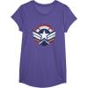 imageThe Falcon and the Winter Soldier Captain America Star Icon TShirtPurple Heather