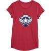 imageThe Falcon and the Winter Soldier Captain America Star Icon TShirtRed Heather