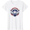 imageThe Falcon and the Winter Soldier Captain America Star Icon TShirtWhite