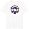imageThe Falcon and the Winter Soldier Captain America Star Icon TShirtWhite