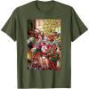 imageMarvel Gwenpool ampamp Deadpool Family Christmas Holiday TShirtOlive Green