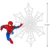 imageHallmark Keepsake Christmas Ornament 2023 Marvel SpiderMan Spidey Spins a Snowflake Super Hero GiftsSpidey Spins a Snowflake
