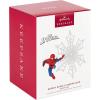 imageHallmark Keepsake Christmas Ornament 2023 Marvel SpiderMan Spidey Spins a Snowflake Super Hero GiftsSpidey Spins a Snowflake