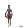 imageHallmark Marvel Comics Heroes and Villains Logo Resin Christmas OrnamentBlack Panther
