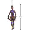 imageHallmark Marvel Comics Heroes and Villains Logo Resin Christmas OrnamentBlack Panther