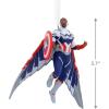 imageHallmark Marvel Comics Heroes and Villains Logo Resin Christmas OrnamentCaptain America