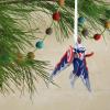 imageHallmark Marvel Comics Heroes and Villains Logo Resin Christmas OrnamentCaptain America