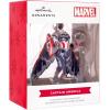 imageHallmark Marvel Comics Heroes and Villains Logo Resin Christmas OrnamentCaptain America