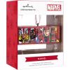 imageHallmark Marvel Comics Heroes and Villains Logo Resin Christmas OrnamentHeroes  Villains