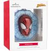imageHallmark Marvel SpiderMan Face on Web Christmas Ornament MetalSpiderMan Glass