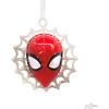 imageHallmark Marvel SpiderMan Face on Web Christmas Ornament MetalSpiderMan Metal