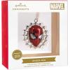 imageHallmark Marvel SpiderMan Face on Web Christmas Ornament MetalSpiderMan Metal