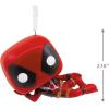 imageHallmark Marvel SpiderMan Funko POP Resin Christmas OrnamentDeadpool Laying Down