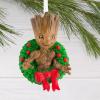 imageHallmark Marvel Studios Guardians of The Galaxy Vol 3 Rocket Christmas OrnamentGroot in Wreath