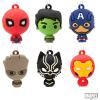imageHallmark Marvel Super Heroes Mini Christmas Ornaments Shatterproof Set of 6Mini Ornaments