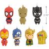 imageHallmark Marvel Super Heroes Mystery Christmas Ornaments Set of 2Marvel 2 Mystery