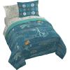 imageJay Franco Comforter Set Includes Sheets and Pillow Covers  Soft and Cozy Bed Set for Stylish Room Decor Blue  The Fantastic Four 5 Piece Twin Size BeddingBlue  Fantastic Four