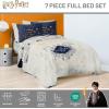 imageJay Franco Comforter Set Includes Sheets and Pillow Covers  Soft and Cozy Bed Set for Stylish Room Decor Blue  The Fantastic Four 5 Piece Twin Size BeddingBeige  Harry Potter