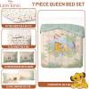 imageJay Franco Comforter Set Includes Sheets and Pillow Covers  Soft and Cozy Bed Set for Stylish Room Decor Blue  The Fantastic Four 5 Piece Twin Size BeddingMulti  Lion King