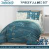 imageJay Franco Comforter Set Includes Sheets and Pillow Covers  Soft and Cozy Bed Set for Stylish Room Decor Blue  The Fantastic Four 5 Piece Twin Size BeddingBlue  Fantastic Four
