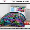 imageJay Franco Comforter Set Includes Sheets and Pillow Covers  Soft and Cozy Bed Set for Stylish Room Decor Blue  The Fantastic Four 5 Piece Twin Size BeddingBlack  Cars