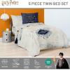 imageJay Franco Comforter Set Includes Sheets and Pillow Covers  Soft and Cozy Bed Set for Stylish Room Decor Blue  The Fantastic Four 5 Piece Twin Size BeddingBeige  Harry Potter
