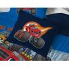 imageJay Franco Comforter Set Includes Sheets and Pillow Covers  Soft and Cozy Bed Set for Stylish Room Decor Blue  The Fantastic Four 5 Piece Twin Size BeddingBlue  Blaze  the Monster Machines