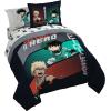 imageJay Franco Comforter Set Includes Sheets and Pillow Covers  Soft and Cozy Bed Set for Stylish Room Decor Blue  The Fantastic Four 5 Piece Twin Size BeddingBlack  My Hero Academia