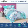 imageJay Franco Comforter Set Includes Sheets and Pillow Covers  Soft and Cozy Bed Set for Stylish Room Decor Blue  The Fantastic Four 5 Piece Twin Size BeddingMulti  Lilo and Stitch 02