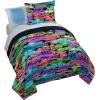 imageJay Franco Comforter Set Includes Sheets and Pillow Covers  Soft and Cozy Bed Set for Stylish Room Decor Blue  The Fantastic Four 5 Piece Twin Size BeddingBlack  Cars