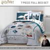 imageJay Franco Comforter Set Includes Sheets and Pillow Covers  Soft and Cozy Bed Set for Stylish Room Decor Blue  The Fantastic Four 5 Piece Twin Size BeddingDark Grey  Harry Potter
